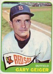 1965 Topps Baseball Cards      452     Gary Geiger